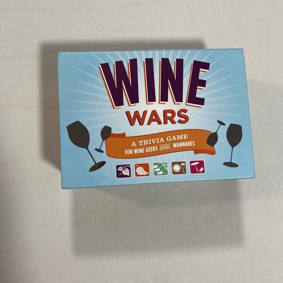 Wine Wars Trivia Game - Fun Wine-Themed Board Game For Adults & Wine Lovers - Picture 1 of 5